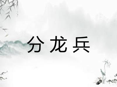 分龙兵