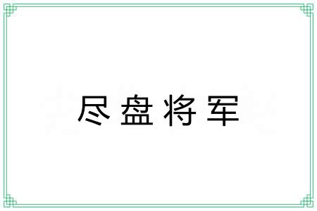 尽盘将军